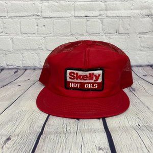 Trucker Hat Vintage Mesh Skelly HDT Tools Louisville Mfg. Co. Patch Embroidered